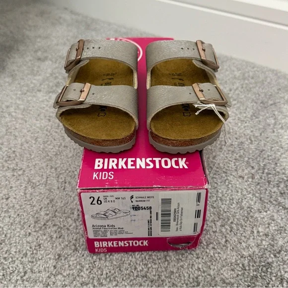 Birkenstock Girls Arizona Sandals Size 8-8.5 - Picture 3 of 5